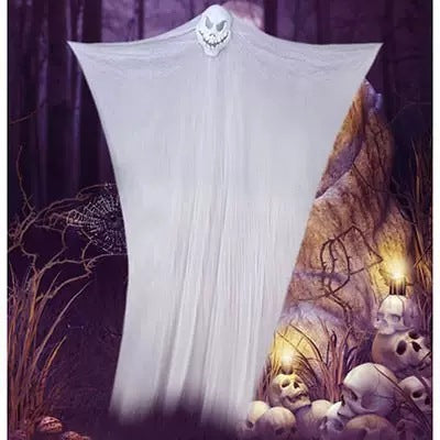 Halloween Dekorative Transparente Stoffgardine Brehn