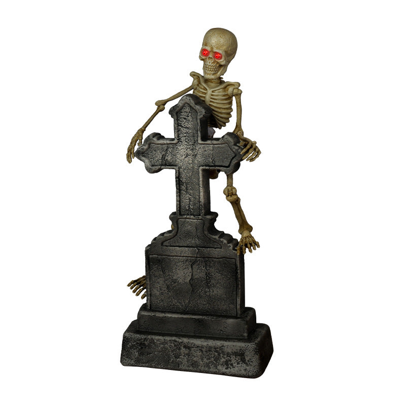 Spooky Animierte Skelettdekoration Brehn