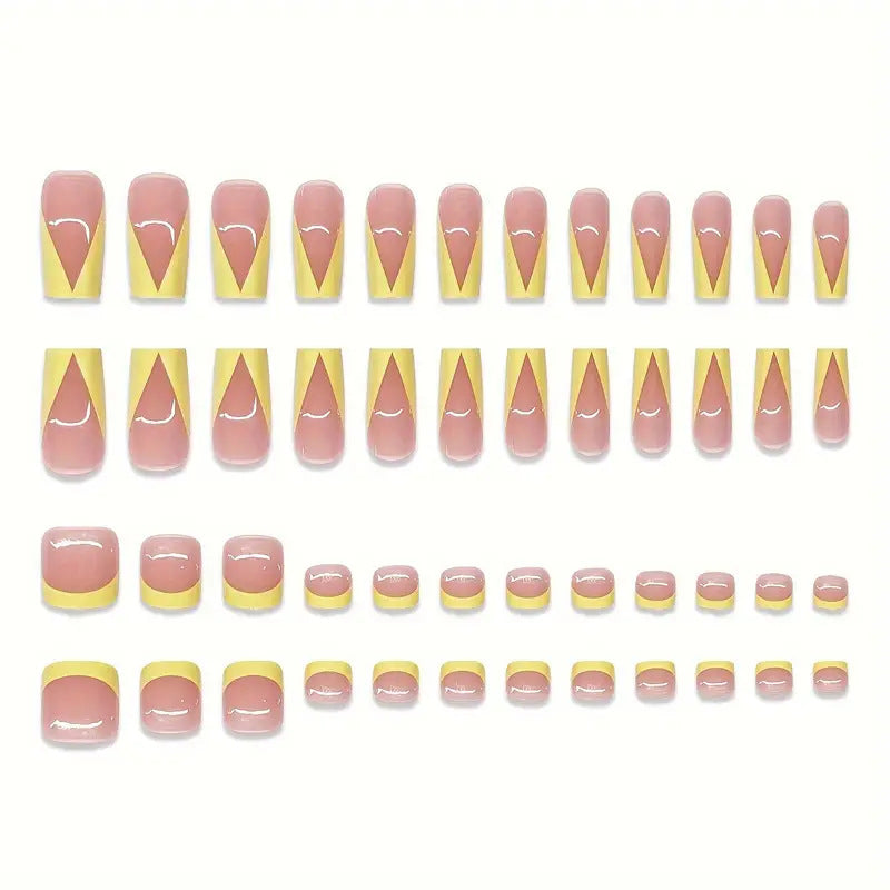 Kreative Geometrische Nagelkunst Brehn