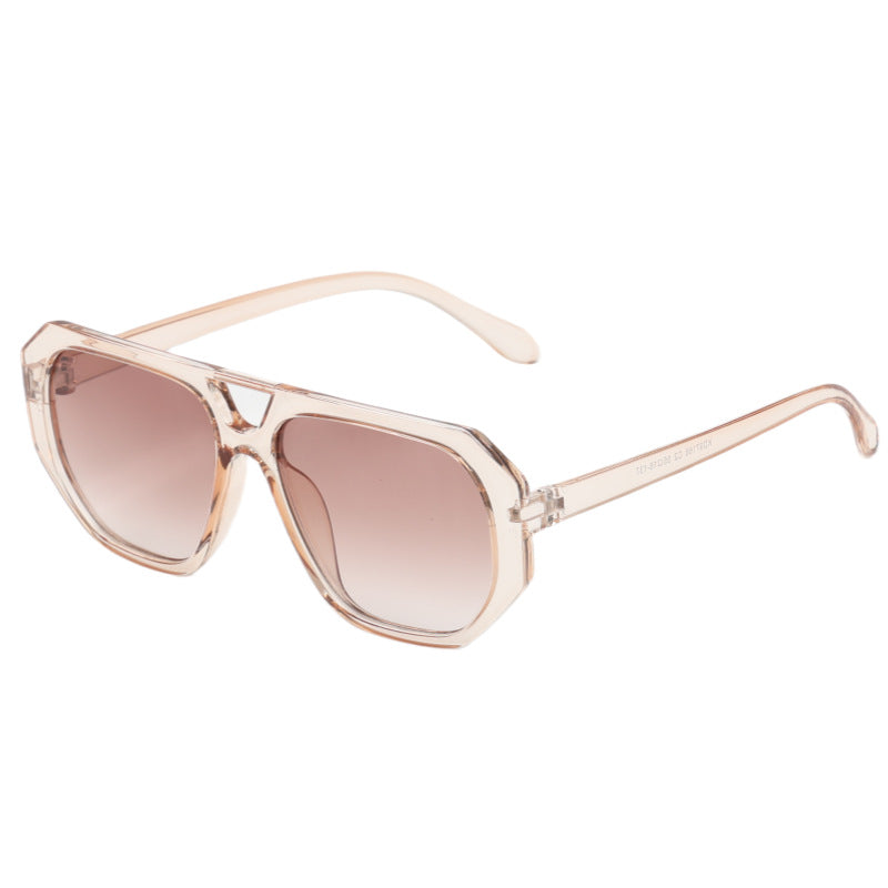 Damen auffällige oversized Sonnenbrille mit einzigartigem Rahmen Brehn
