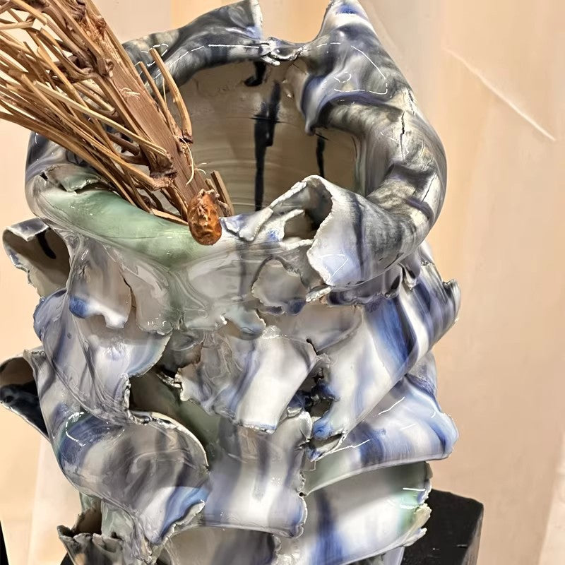 Skulpturale Dekorative Vase