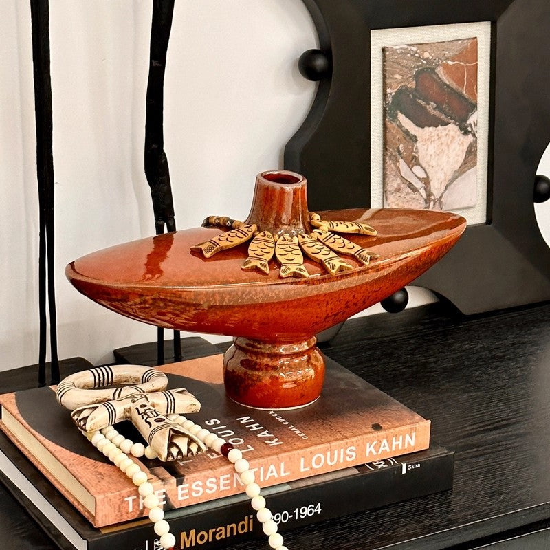 Dekorative Mittelstück Vase