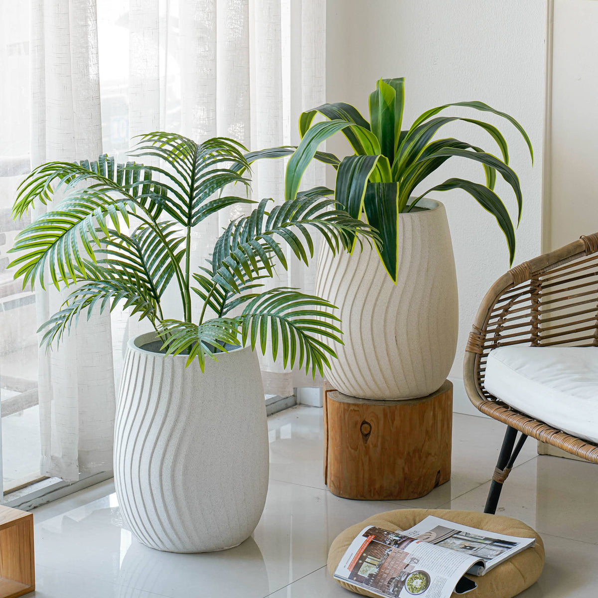 Designer Blumentopf Brehn