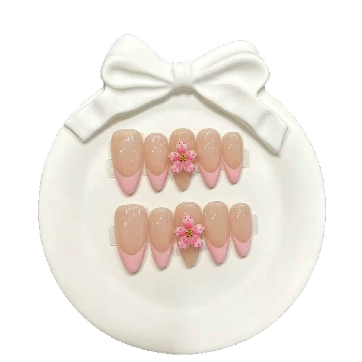Dekoratives Floral Touch Press-On Nagelset