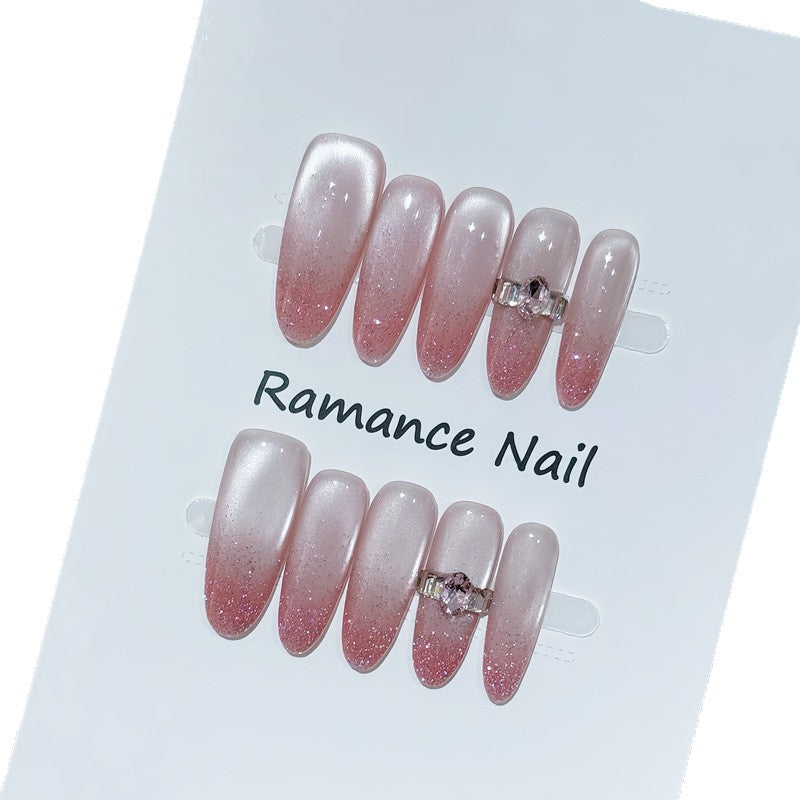 Elegante Ombre Druck-Nägel Brehn