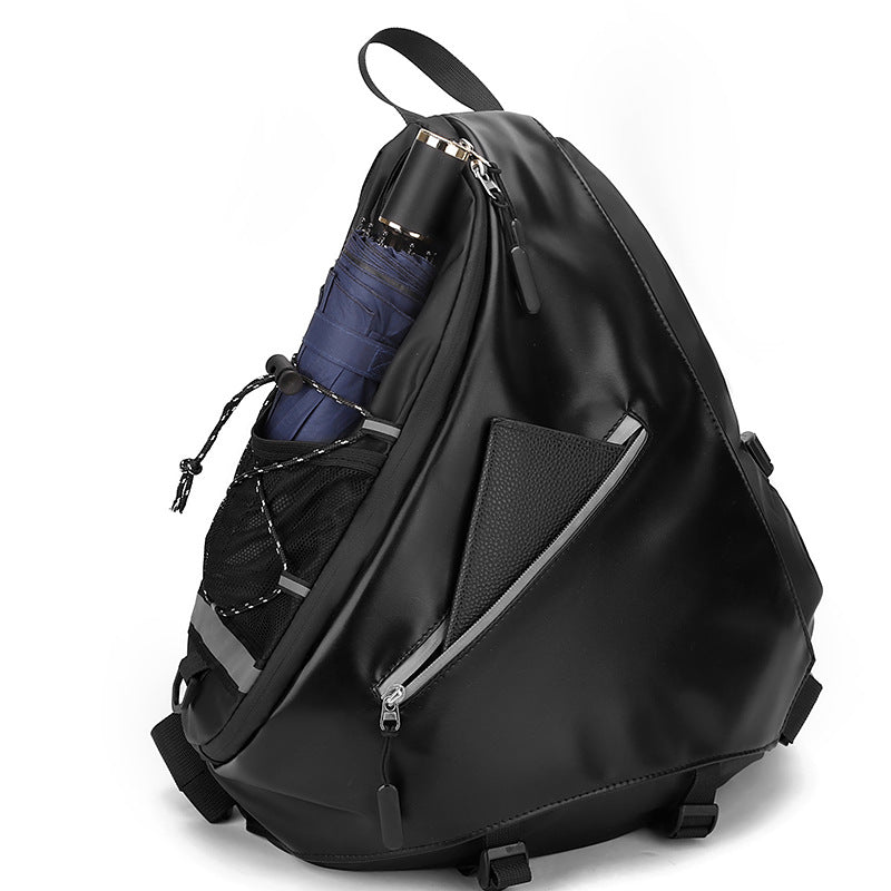 Einzigartiger Dreiecksdesign Sling-Rucksack Brehn