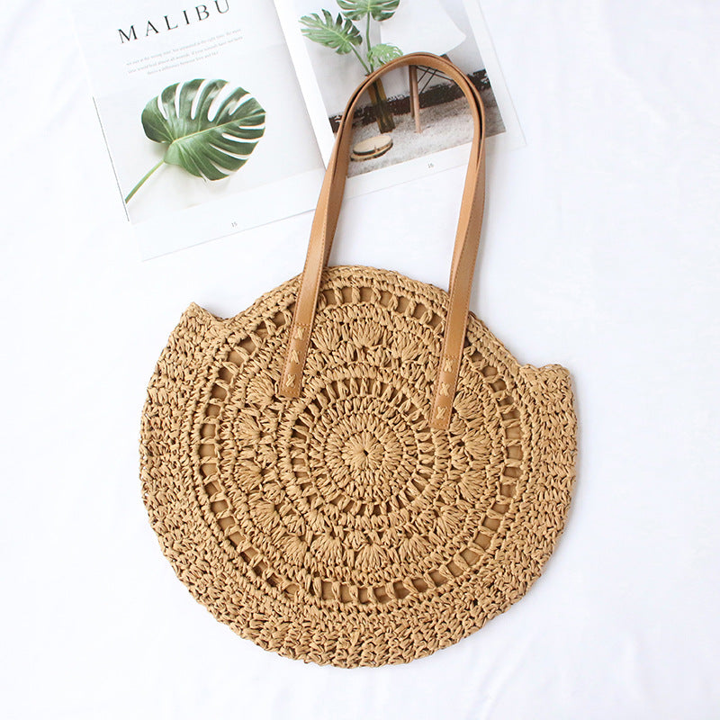 Rundgewebte Strandtasche Brehn