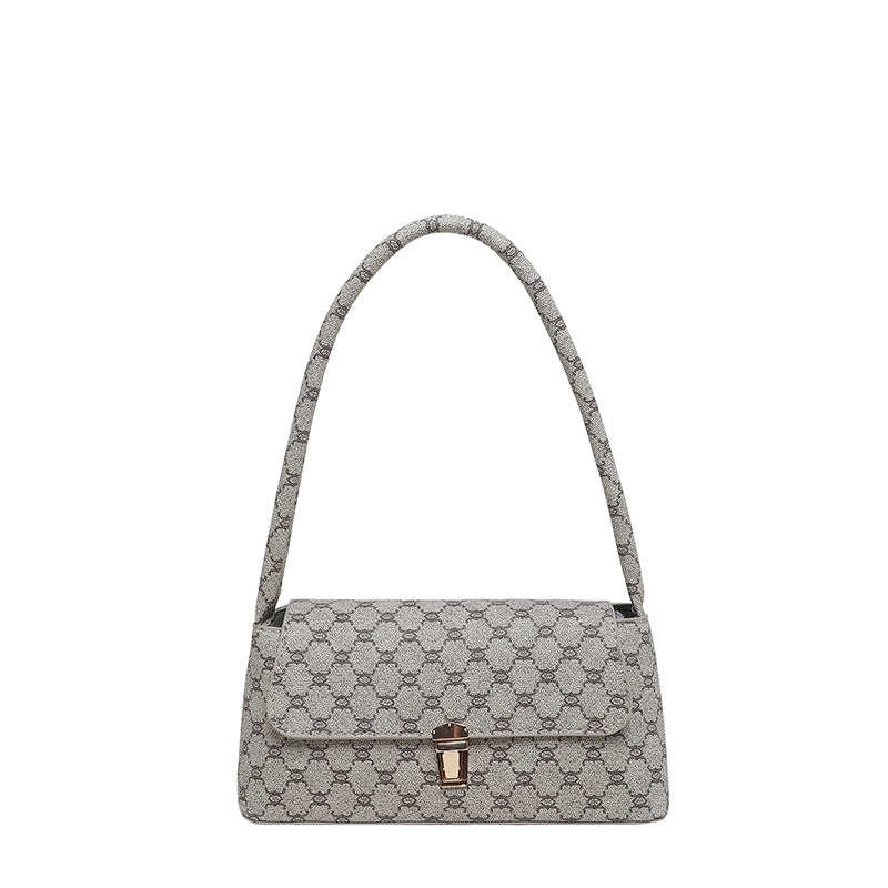 Designer gemusterte Handtasche