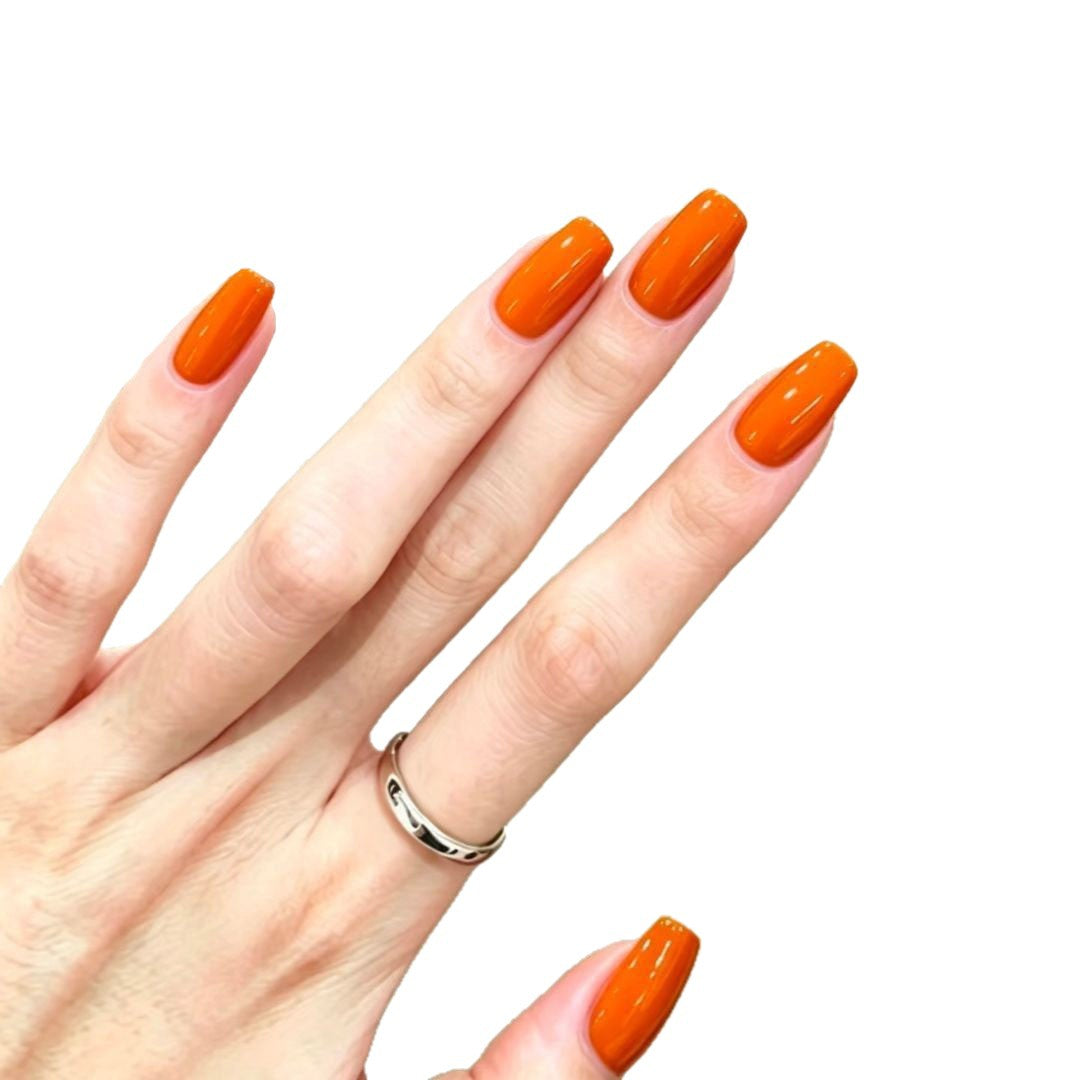Glänzende Press-On Nagelverlängerungen Brehn