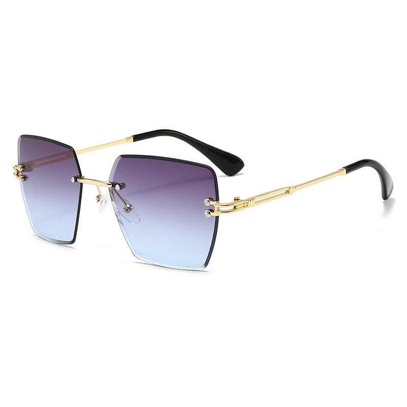 Damen modische Sonnenbrille mit stilvollem quadratischen Rahmen Brehn