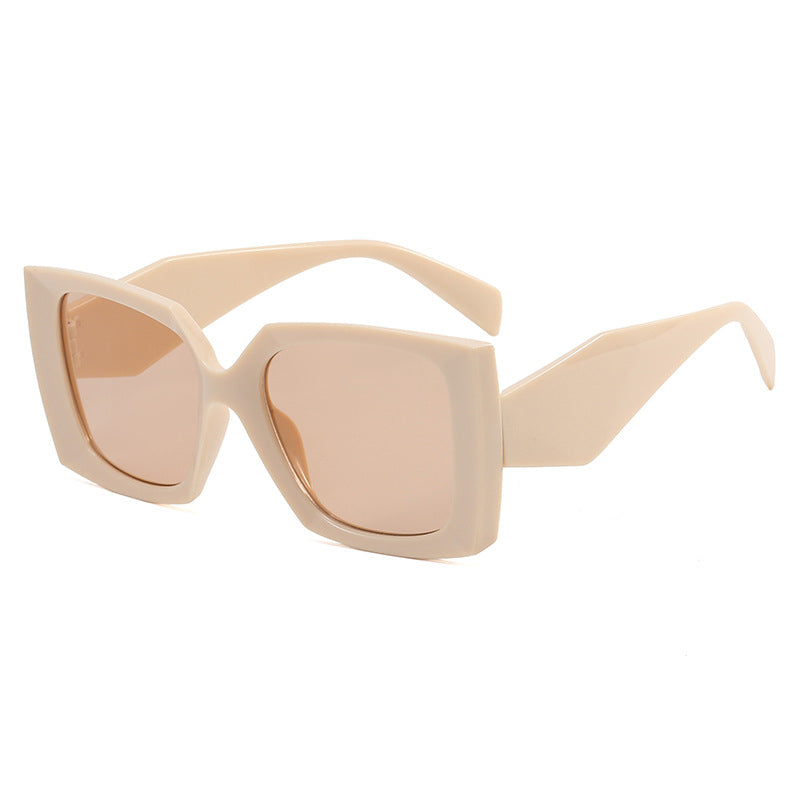 Damen Extravagante Oversized-Sonnenbrille im modernen Design Brehn