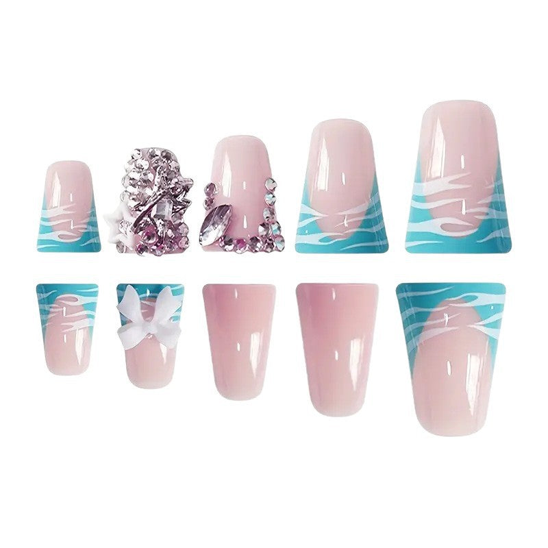 Dekorative Acryl-Nagelerweiterungen Brehn