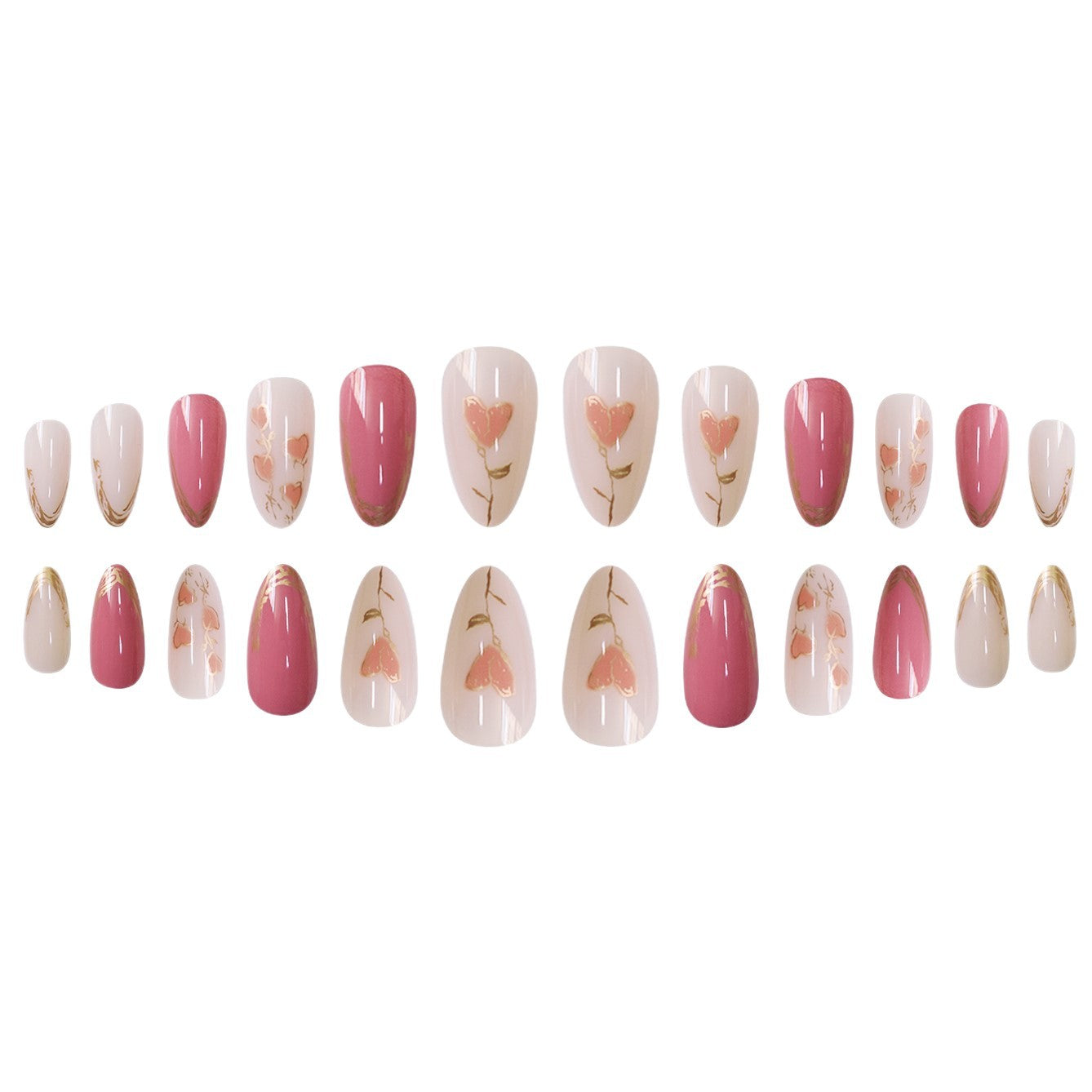 Künstlerische Stiletto-Nagelkunstverlängerungen Brehn