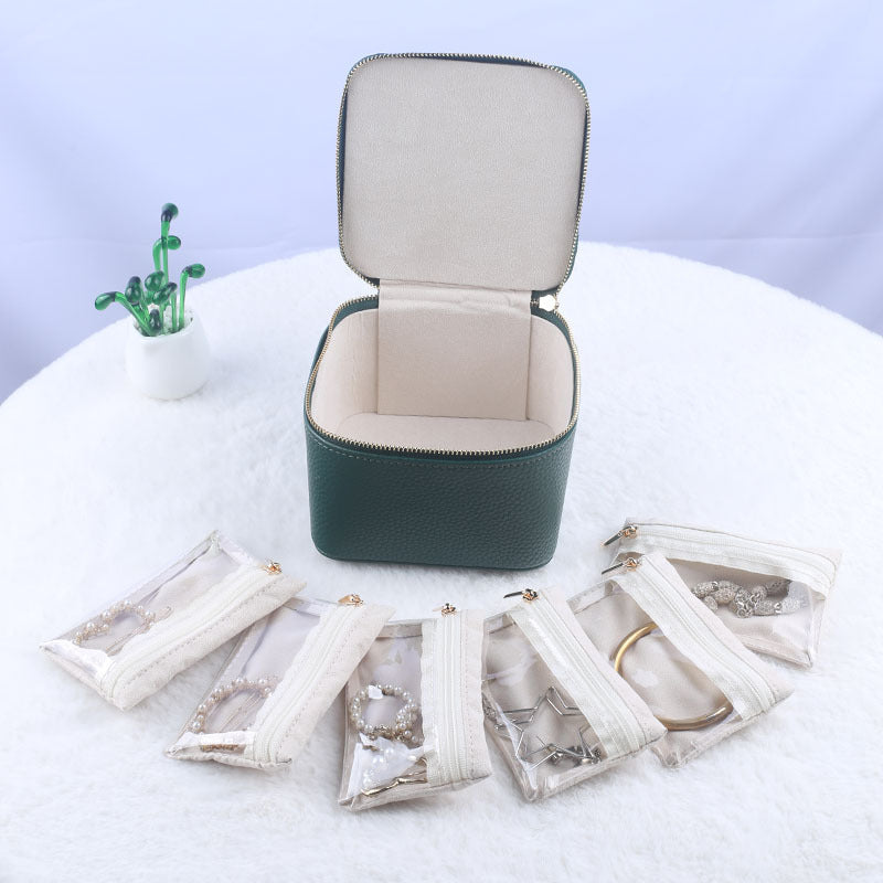 Kosmetik-Organizer Handtasche mit Transparenten Fächern Brehn