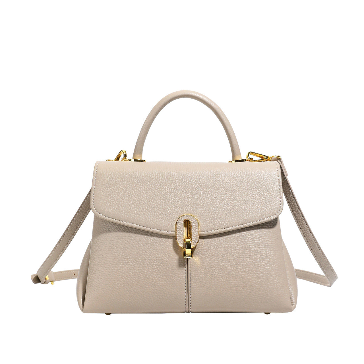 Elegante Handgefertigte Strukturierte Handtasche Brehn