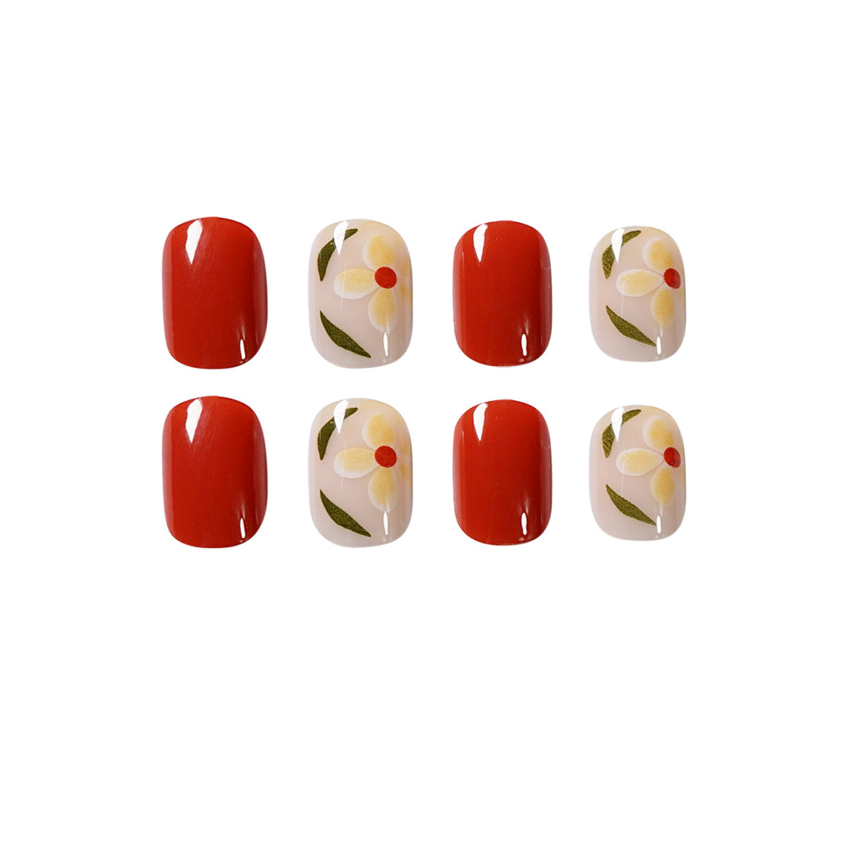 Kunstvolle Nagelkunst mit Blumenmotiven Brehn
