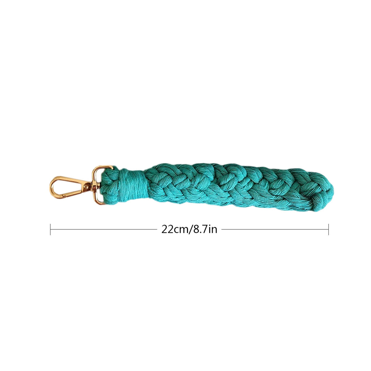 Geflochtener Schlüsselanhänger Halter Brehn