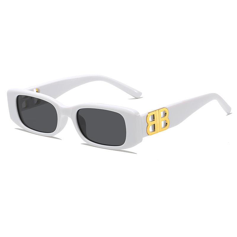 Damen Modische Rechteckige Sonnenbrille Brehn