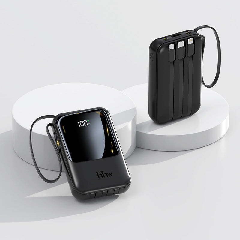 Tragbare Powerbank mit Schneller Ladefunktion und Digitaler Anzeige Brehn