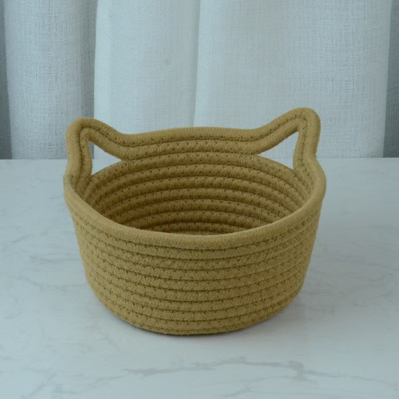 Katzenohren Aufbewahrungskorb