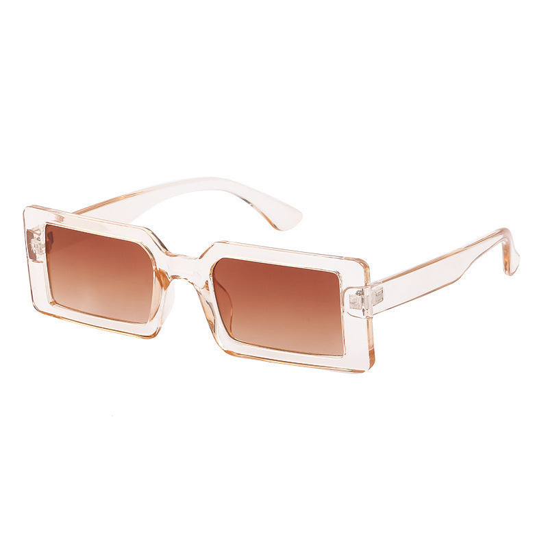 Damen modische transparente Eck-Sonnenbrille Brehn