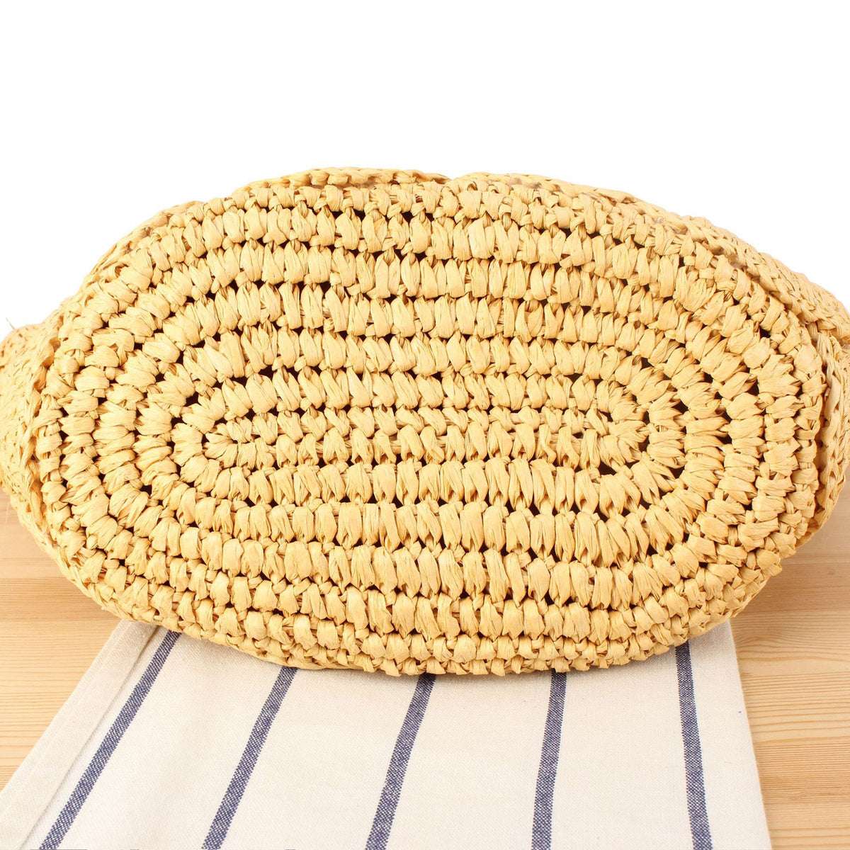 Handgeknüpfte Strandtasche mit Dekorativem Motiv Brehn