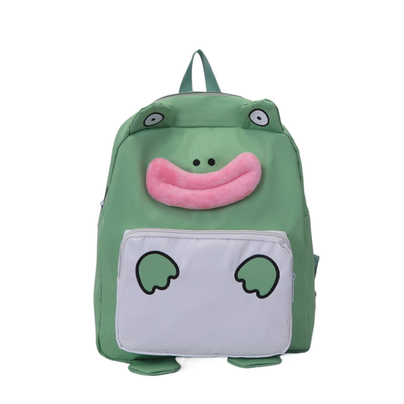 Kinder Plüsch Frosch Rucksack Brehn
