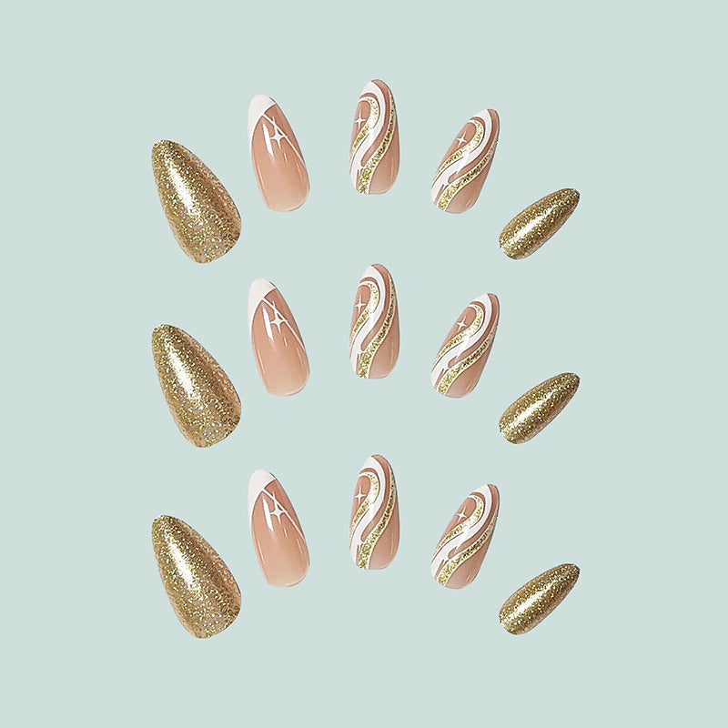 Elegante und kreative Stiletto Kunstnägel Brehn