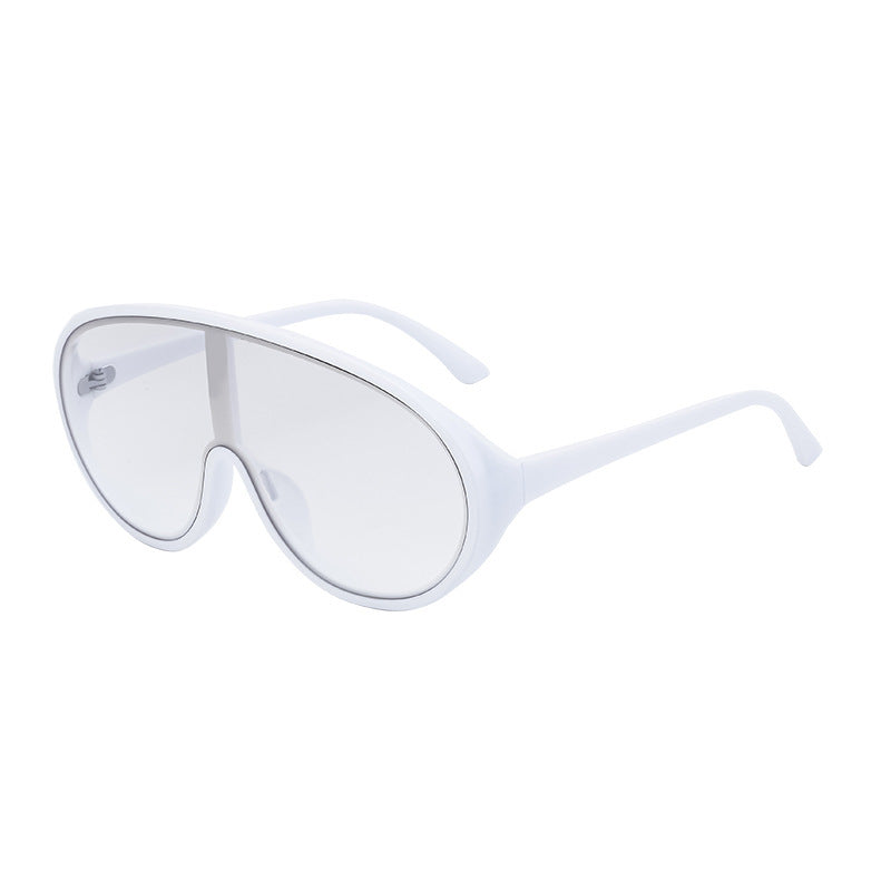 Damen modische Sonnenbrille im futuristischen Stil Brehn