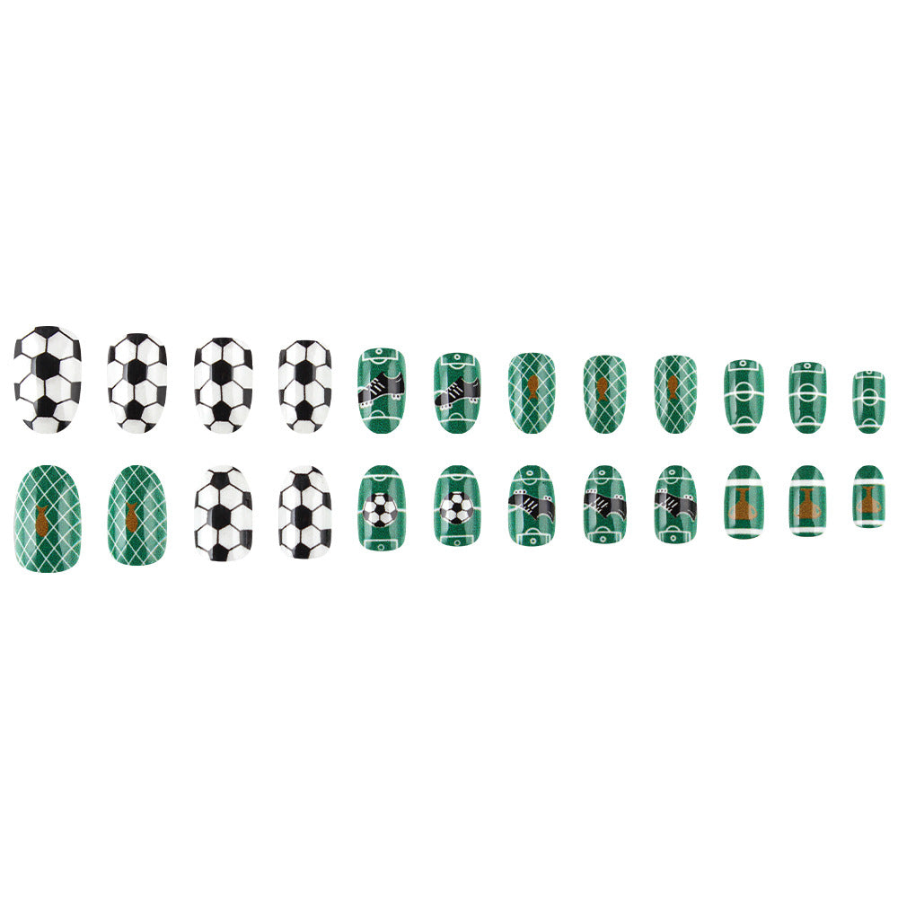 Themen Fußball Nagel Kunst Set Brehn