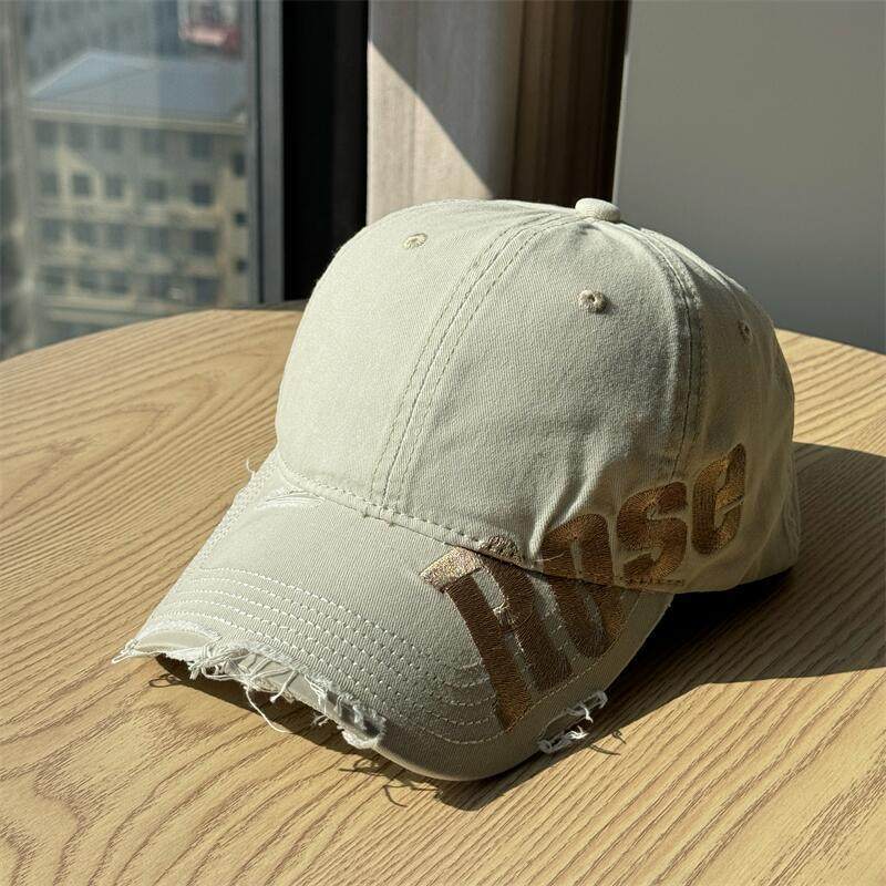 Herren Distressed Baumwoll Baseballmütze Brehn 1784270811