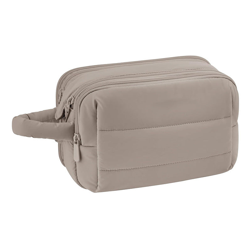 Kosmetik-Organizer Tasche mit Mehreren Fächern und Abnehmbarem Innenfach Brehn