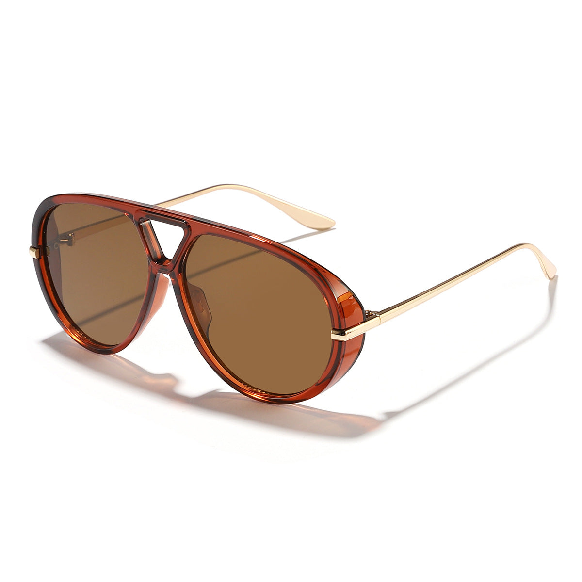 Damen Sportliche Sonnenbrille im markanten Pilotenstil Brehn
