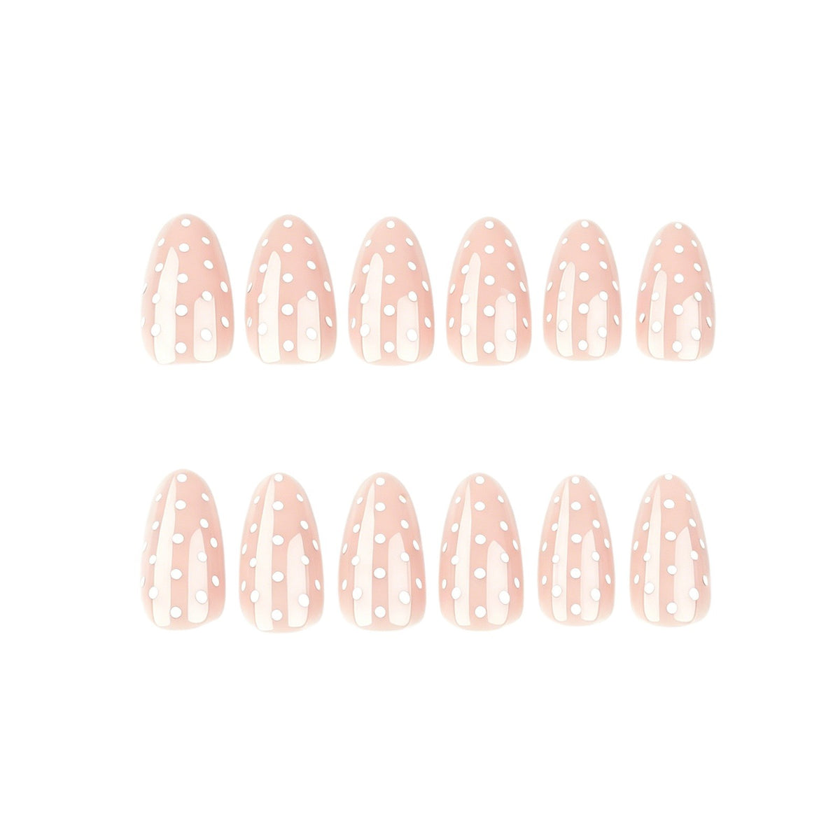 Elegante mandelförmige Nagelkunstverzierungen Brehn 1789915539