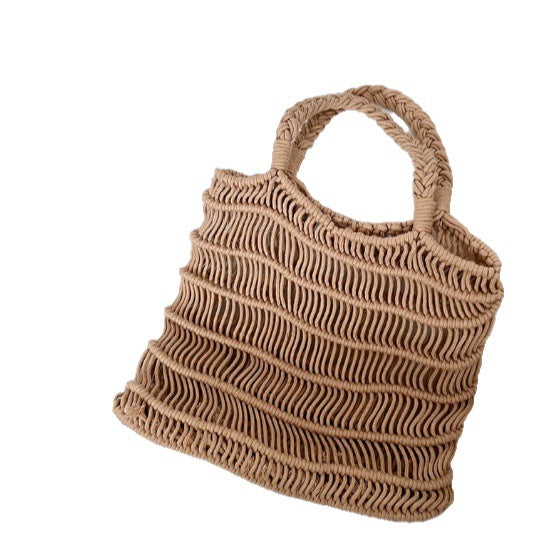 Damen Handgefertigte Korbtasche mit strukturiertem Design Brehn