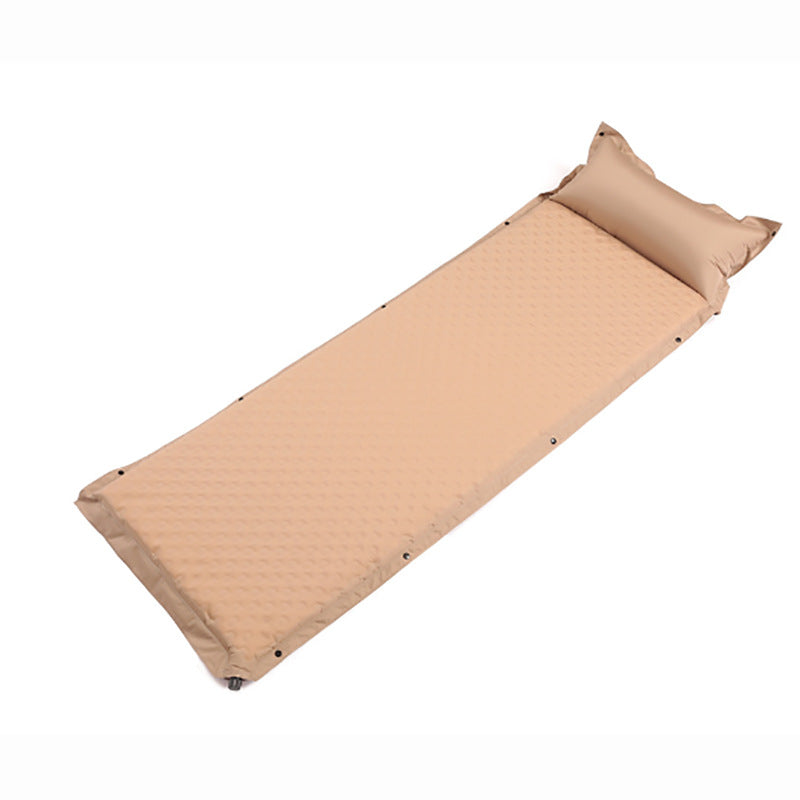 Luftgefederte Schlafmatte Mit Ergonomischem Kissen Brehn