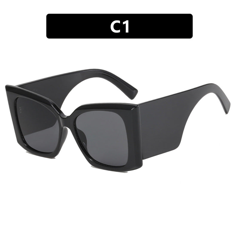 Damen Oversized Sonnenbrille mit modernem Design und UV-Schutz Brehn