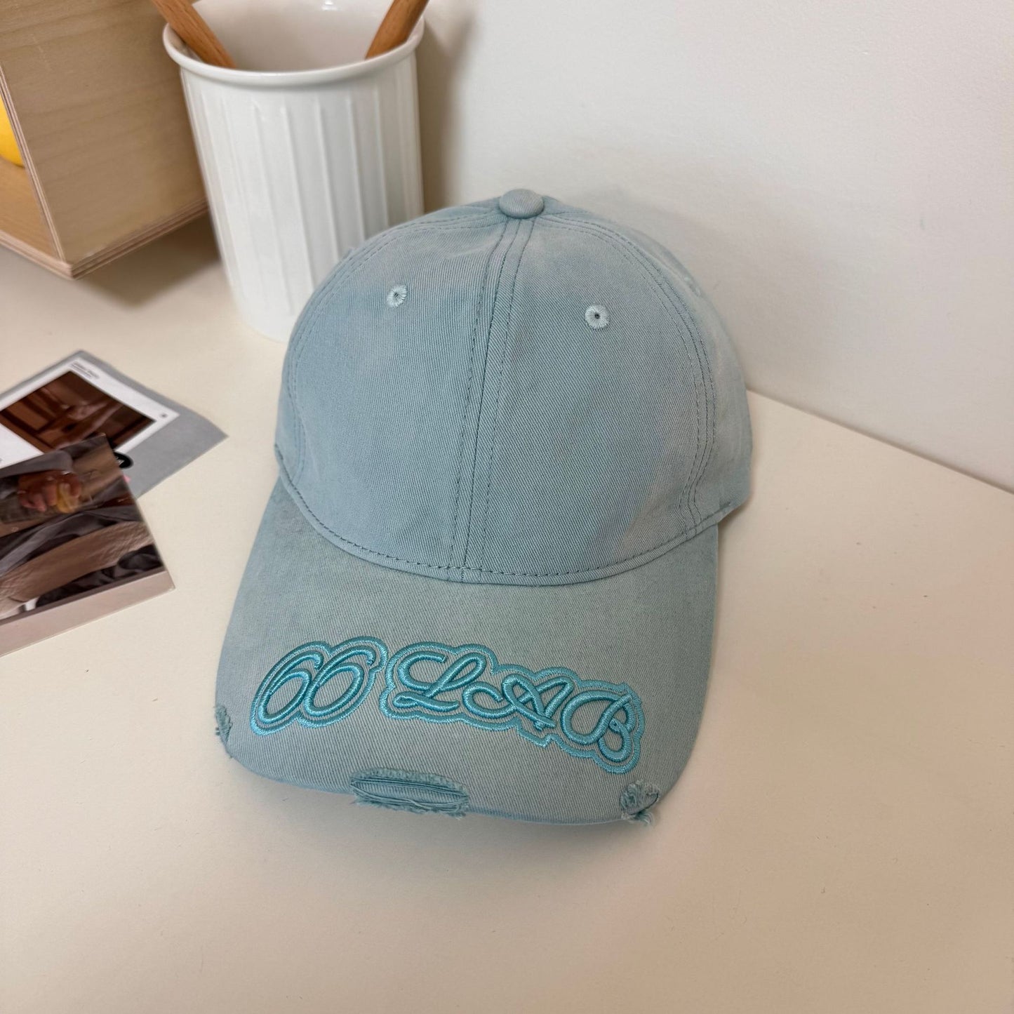 Herren Distressed Casual Baseball Cap Brehn 1783922042