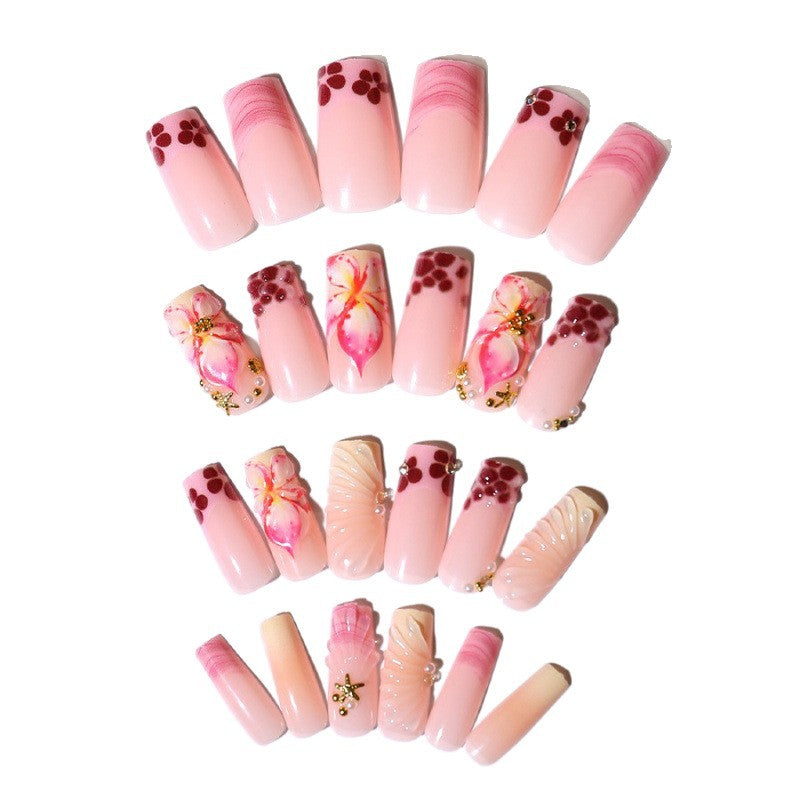 Dekoratives Press-On Nagelkunstset Brehn