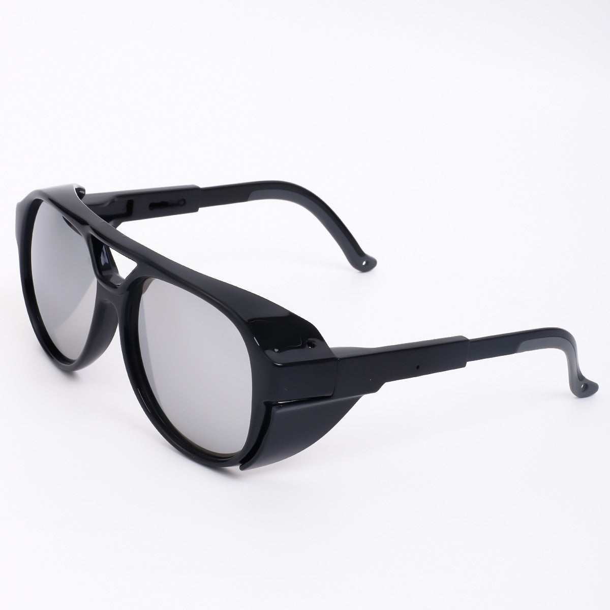 Damen oversized Sonnenbrille im geometrischen Design mit robustem Rahmen und polarisierten Gläsern Brehn