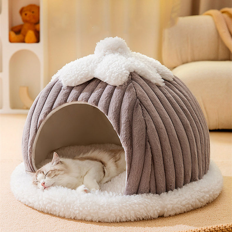 Gemütliches Plüsch-Hundebett