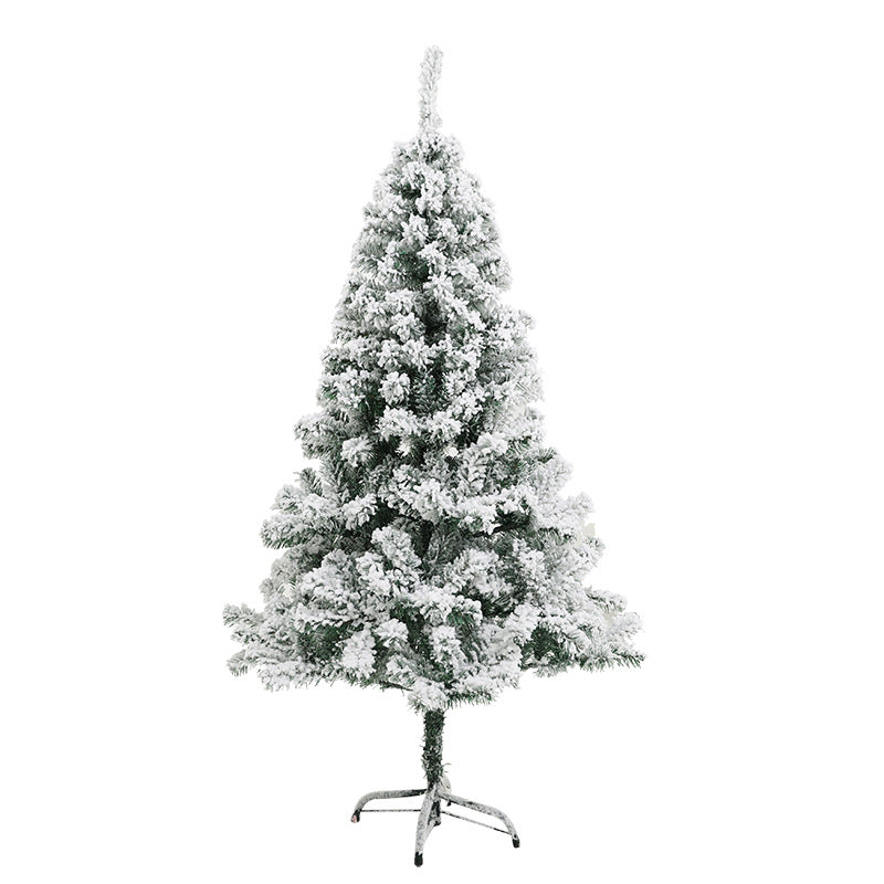 Künstlicher verschneiter Weihnachtsbaum