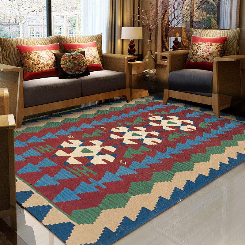 Vintage-inspirierter Bohemian-Teppich
