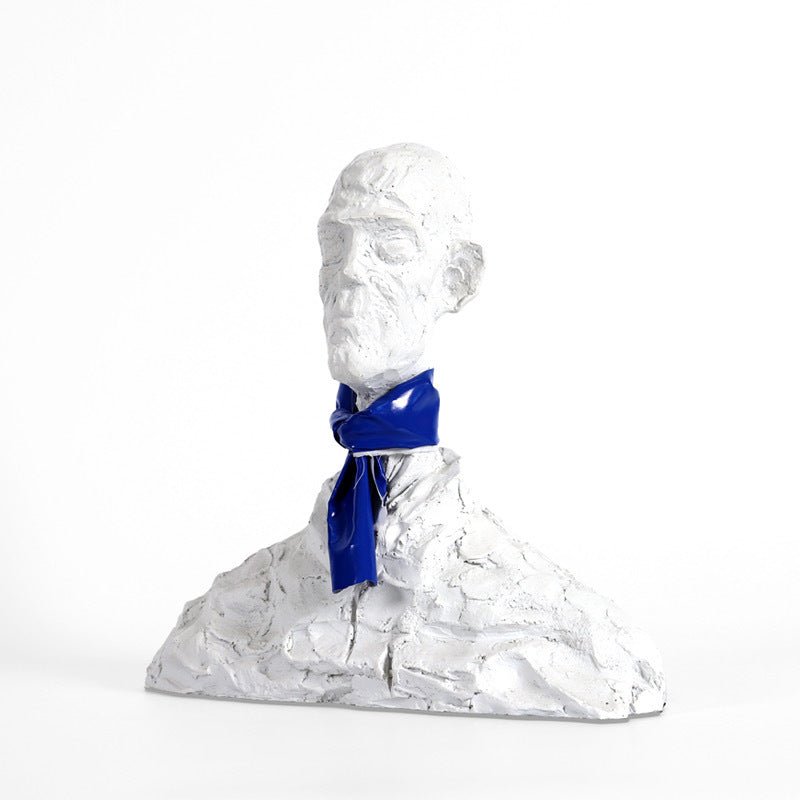 Dekorative figurative Skulptur Büste