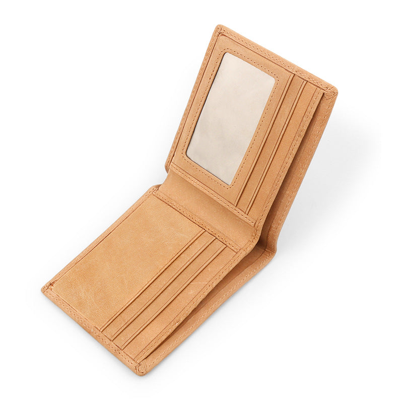 Leder Bi-Fold Geldbörse Brehn