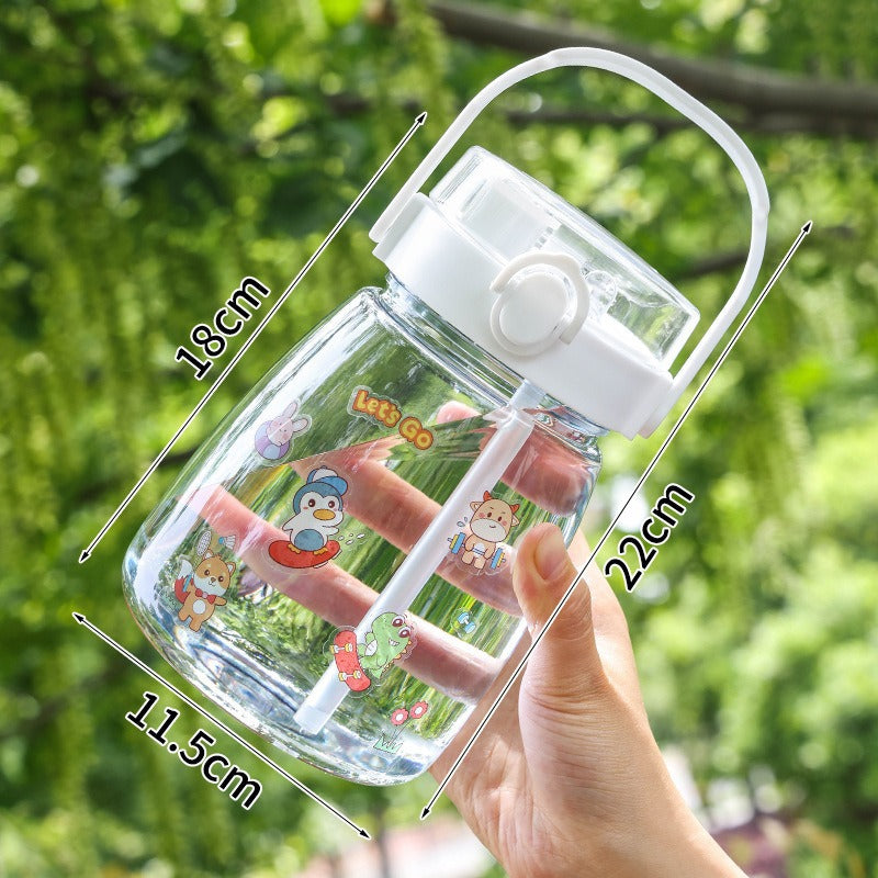 Damen Motivierte Trinkflasche Brehn