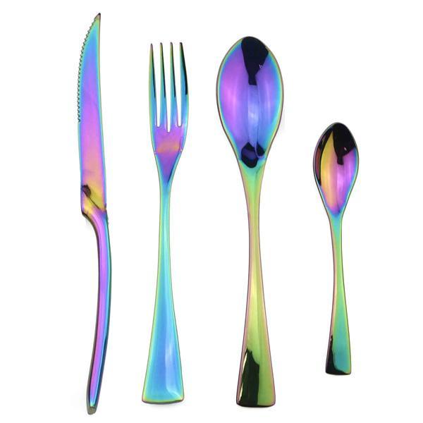 Onyx Jet Black Silberbesteck Set | Brehn