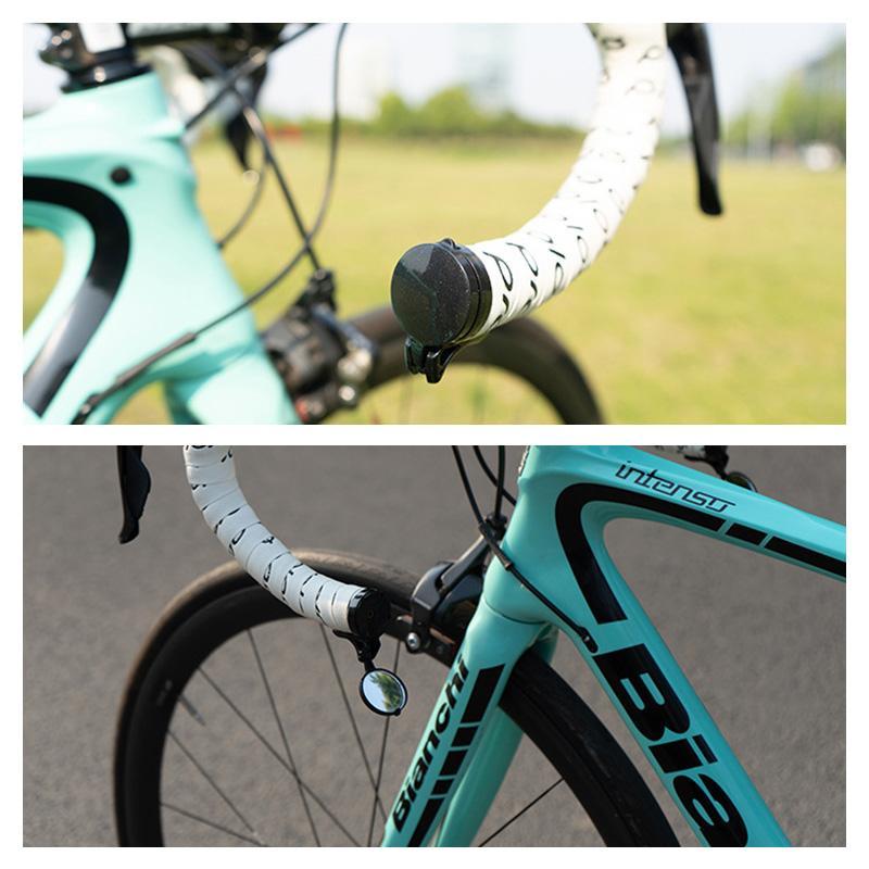 Brehn | Verstellbarer Rückspiegel für Fahrrad – Kompaktes und leichtes Design für Sicherheit