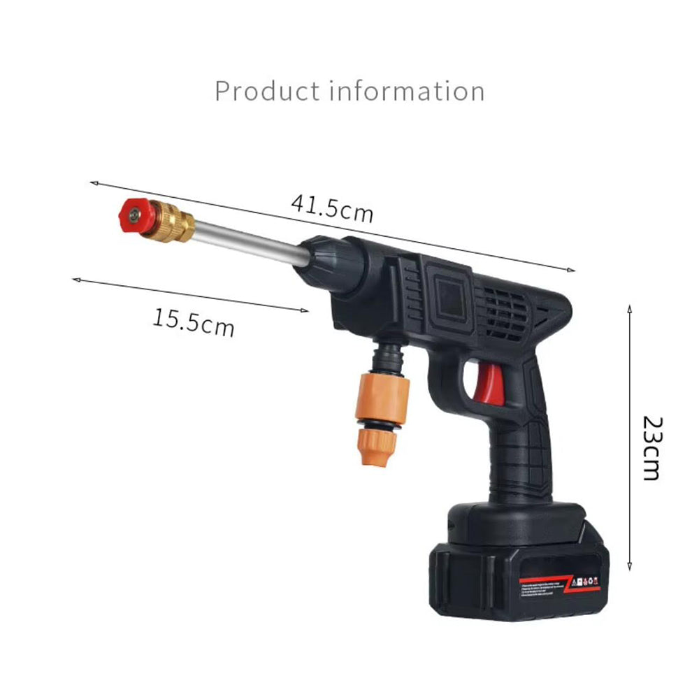 Tragbarer Hochdruckreiniger 26 bar/377 PSI – mit Akku 260W inkl. Ladegerät und Koffer | Brehn