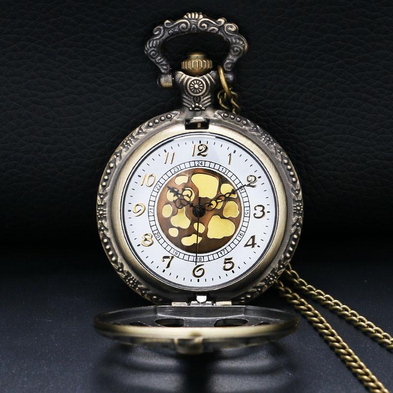 Steampunk Knochen Taschenuhr | Brehn